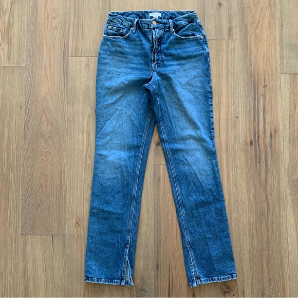 Good American Split Hem Jeans - Picture 1 of 5